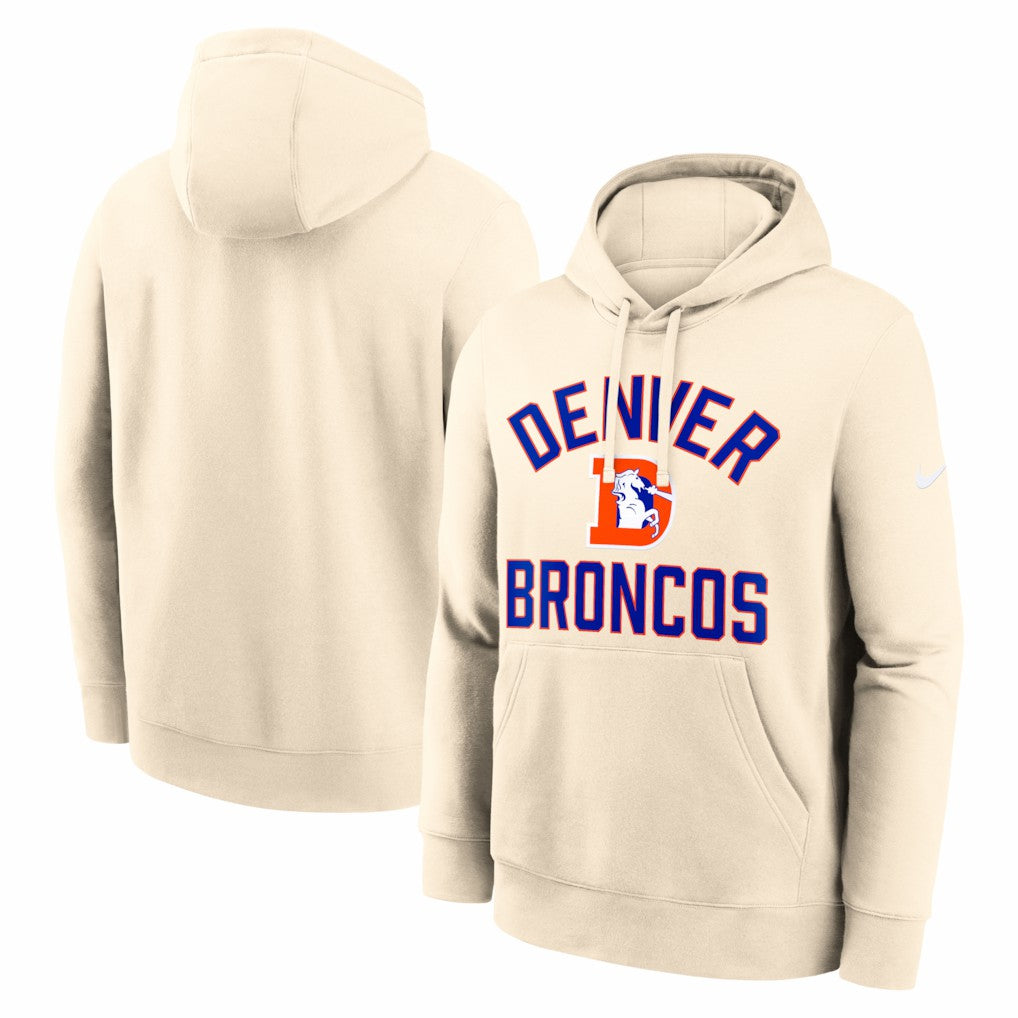 Denver Broncos Club Hoodie - Natural - Nike