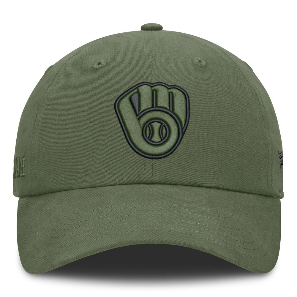 Milwaukee Brewers Fanatics Pine Rider Adjustable Hat for sale