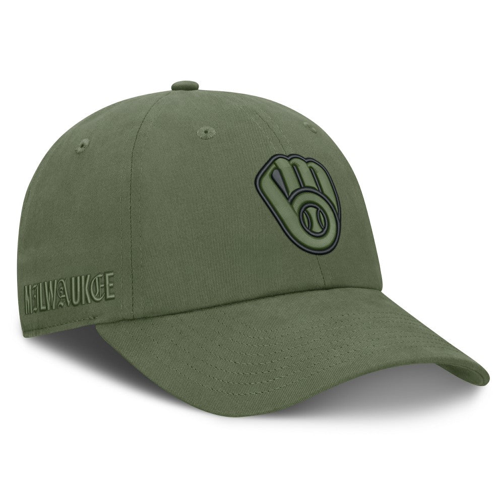 Milwaukee Brewers Fanatics Pine Rider Adjustable Hat for sale