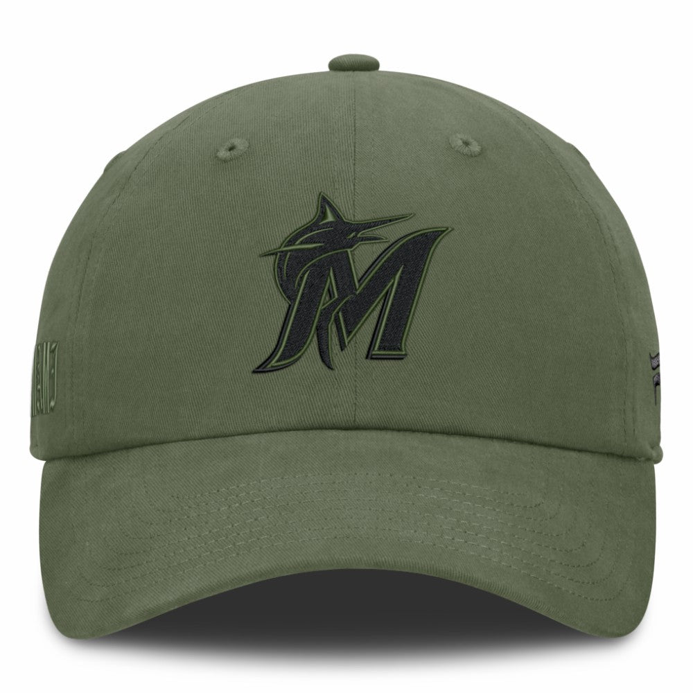 Miami Marlins Fanatics Pine Rider Adjustable Hat Sale