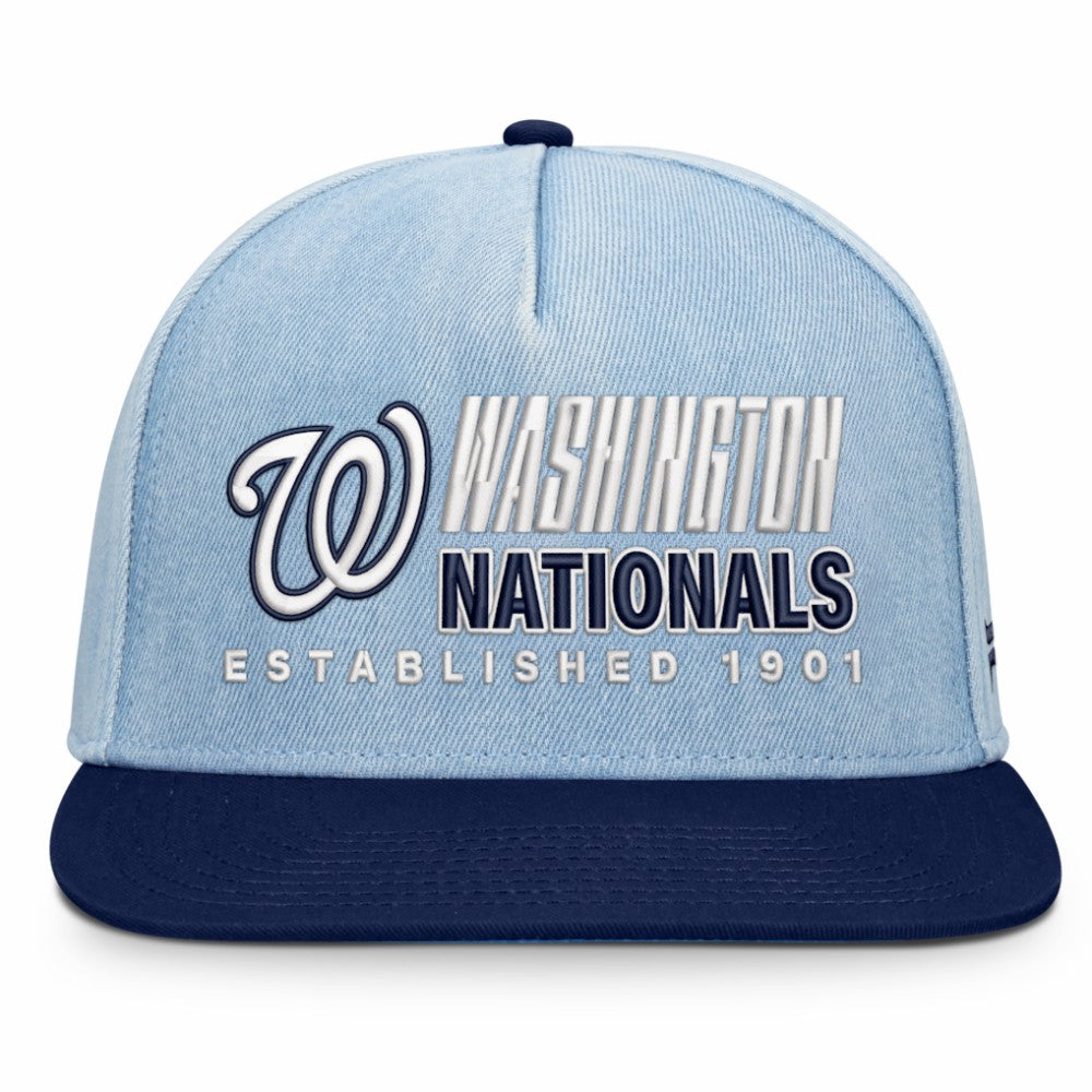 Washington Nationals Fanatics Twinbill Snapback Hat Online