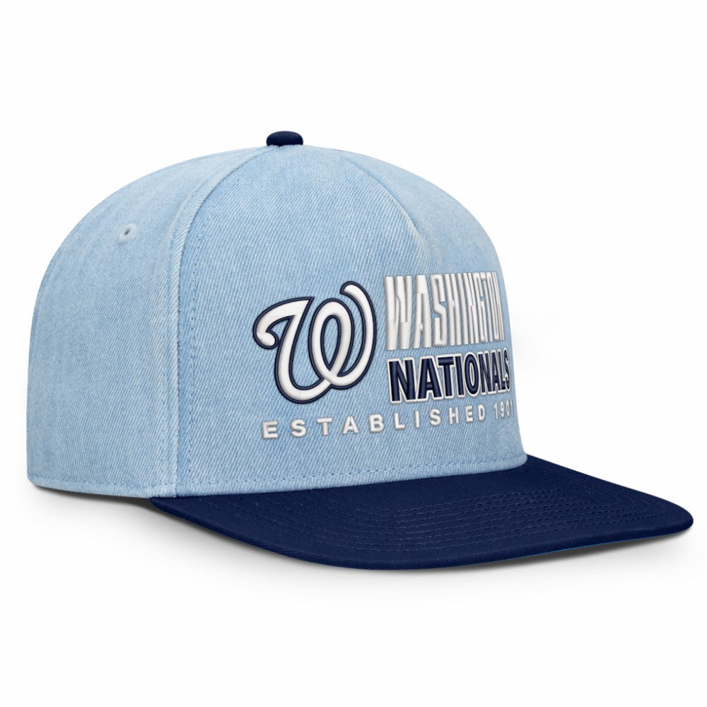 Washington Nationals Fanatics Twinbill Snapback Hat Online