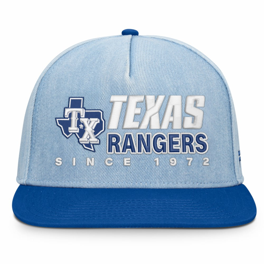Texas Rangers Fanatics Twinbill Snapback Hat for sale