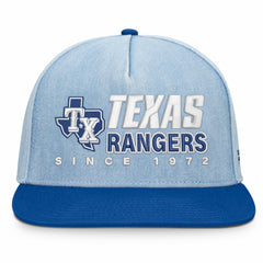 Texas Rangers Fanatics Twinbill Snapback Hat for sale