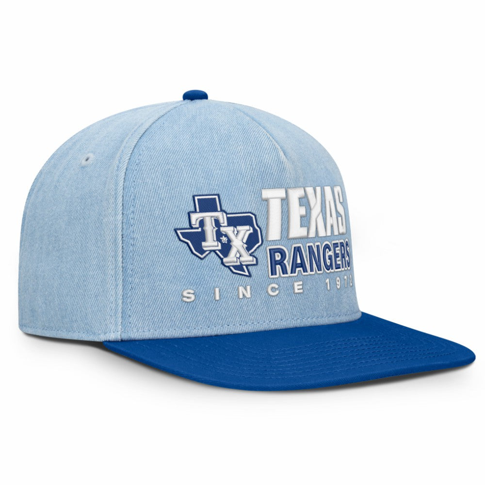 Texas Rangers Fanatics Twinbill Snapback Hat for sale
