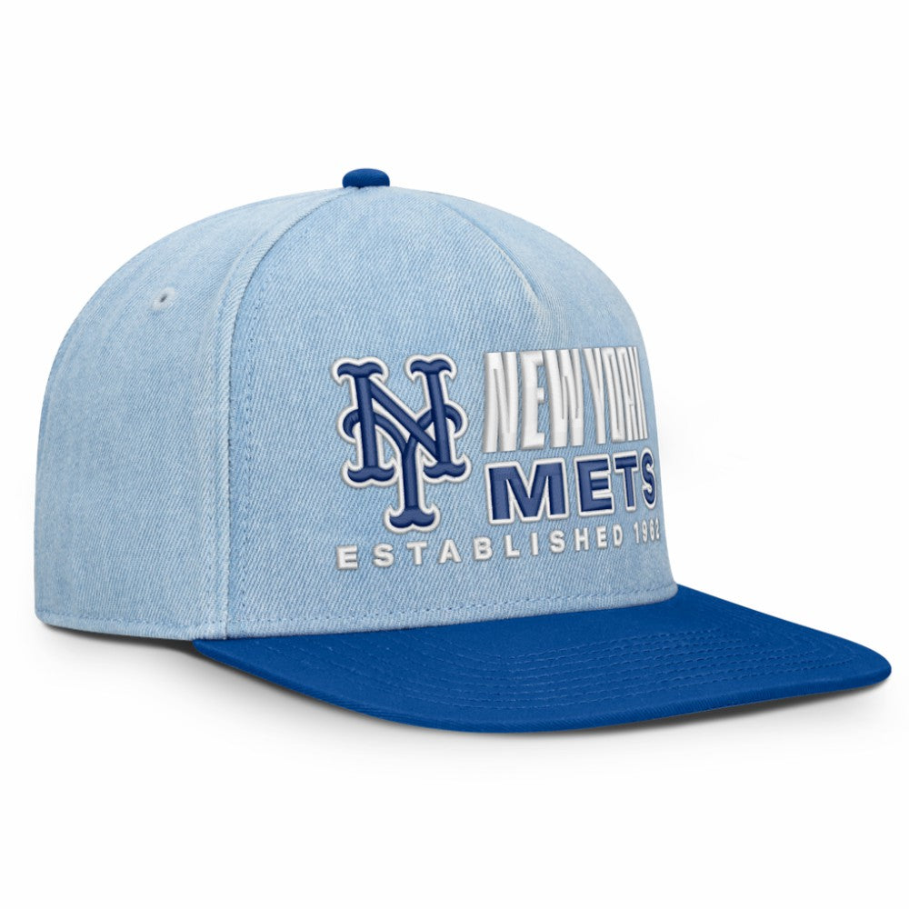 New York Mets Fanatics Twinbill Snapback Hat Outlet