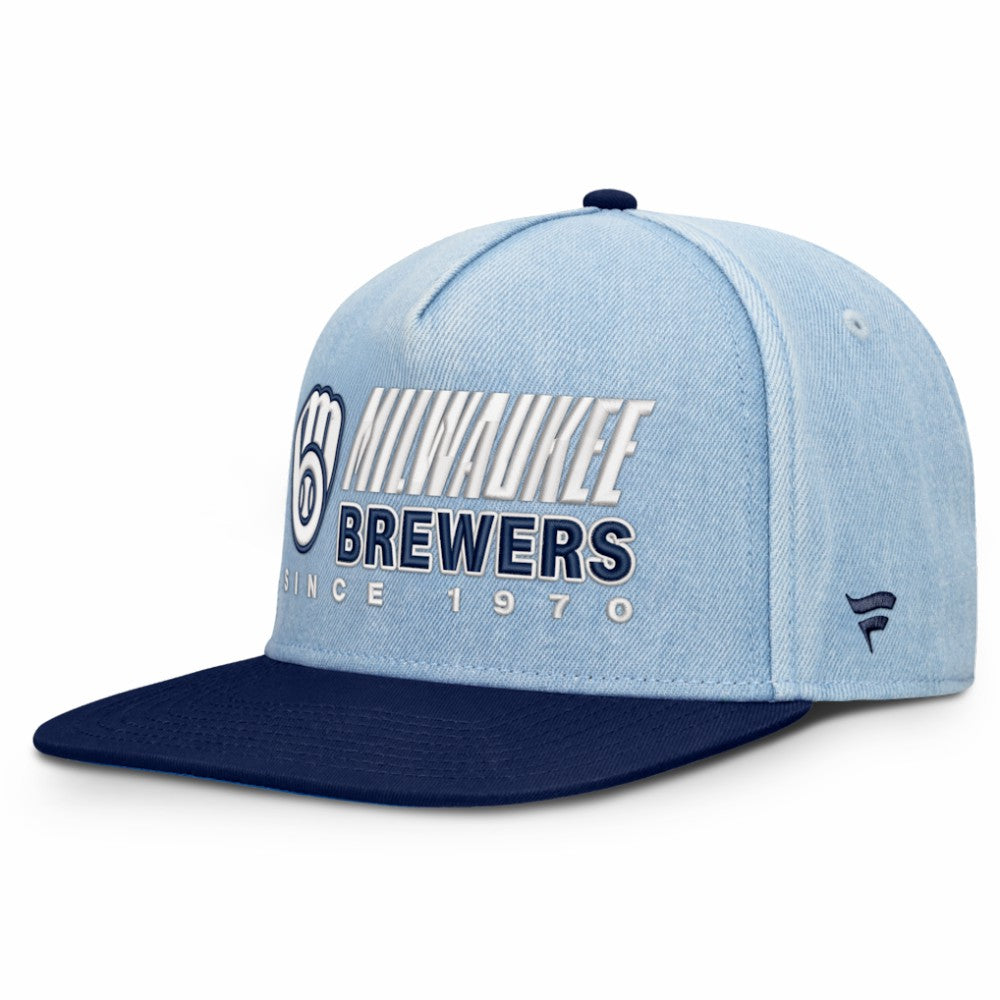 Milwaukee Brewers Fanatics Twinbill Snapback Hat Near Me