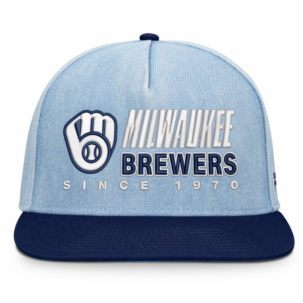 Milwaukee Brewers Fanatics Twinbill Snapback Hat Near Me