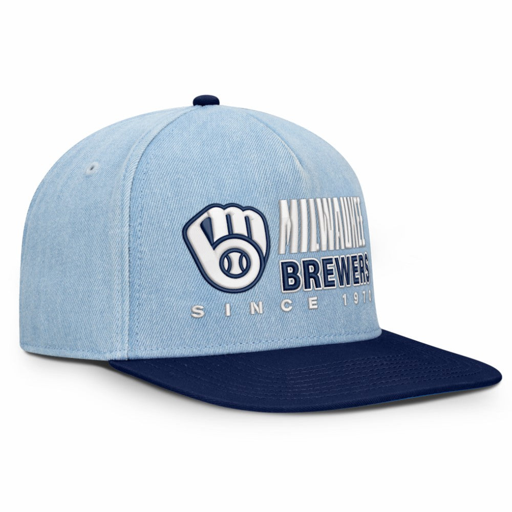 Milwaukee Brewers Fanatics Twinbill Snapback Hat Near Me