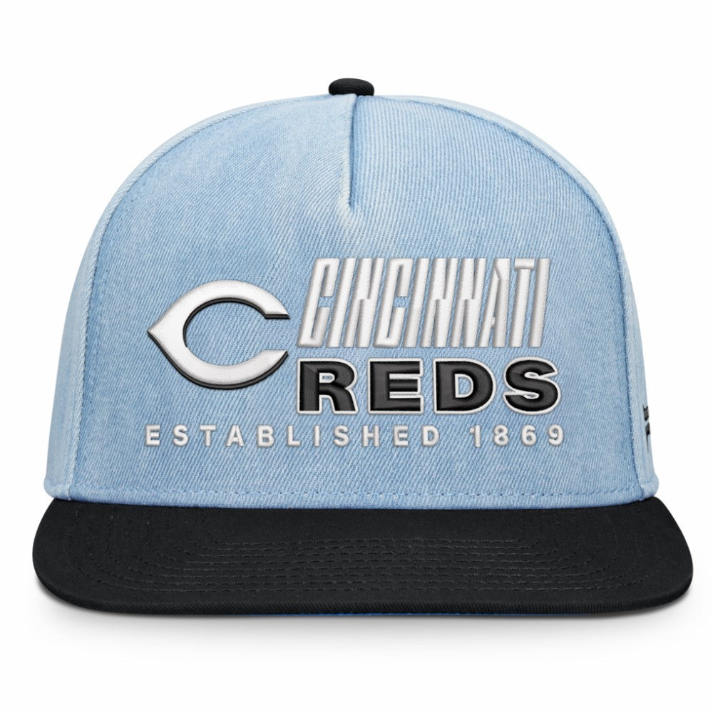 Cincinnati Reds Fanatics Twinbill Snapback Hat Discount