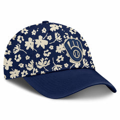 Milwaukee Brewers Fanatics Women's Blossom Adjustable Hat Sale