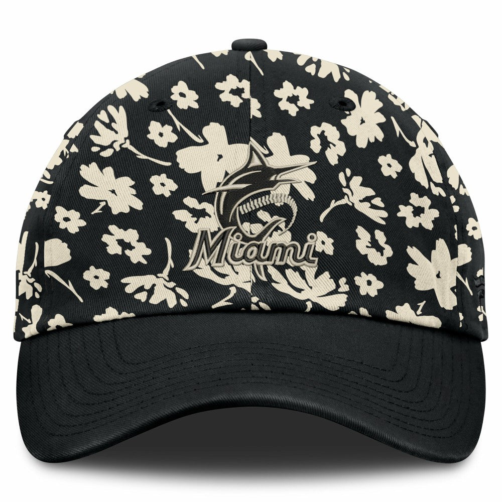 Miami Marlins Fanatics Women's Blossom Adjustable Hat Online