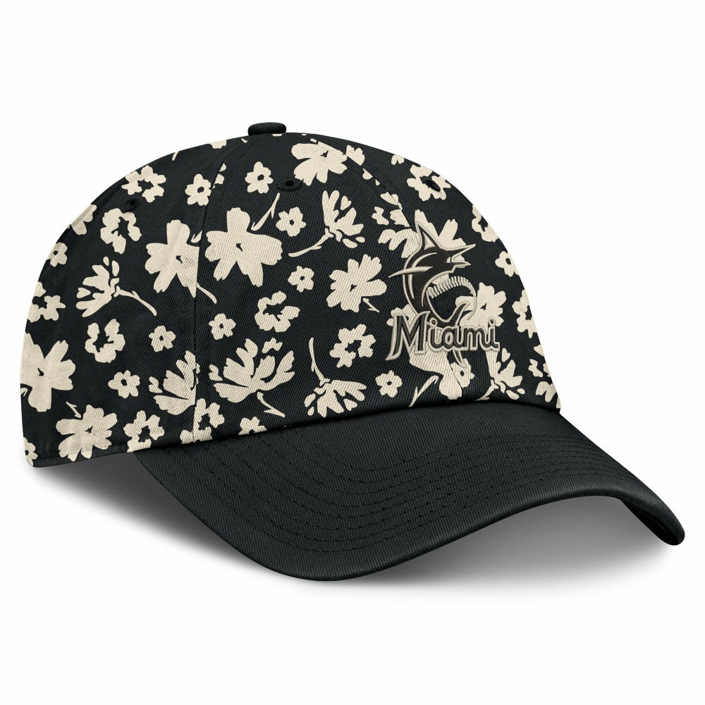 Miami Marlins Fanatics Women's Blossom Adjustable Hat Online