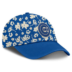 Chicago Cubs Fanatics Women's Blossom Adjustable Hat Outlet