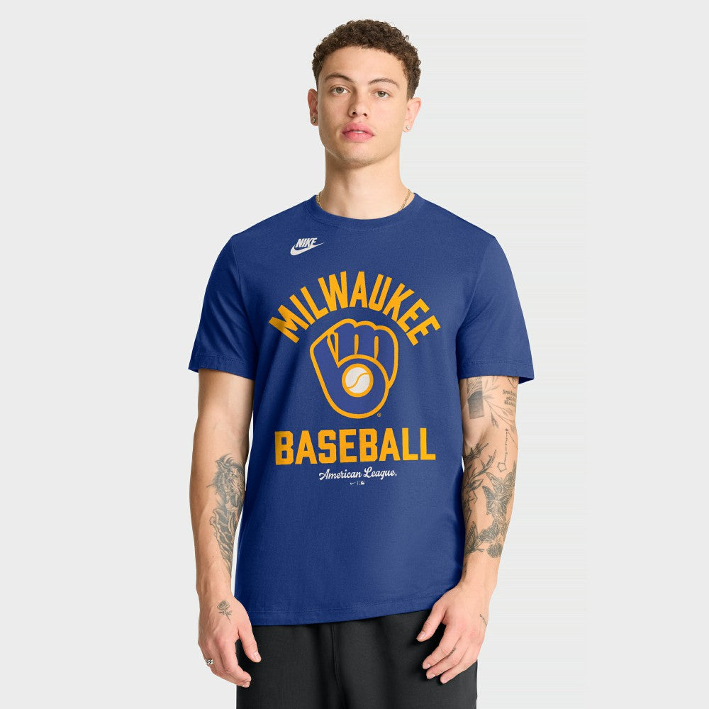 Milwaukee Brewers Nike Cooperstown Collection T-Shirt Discount