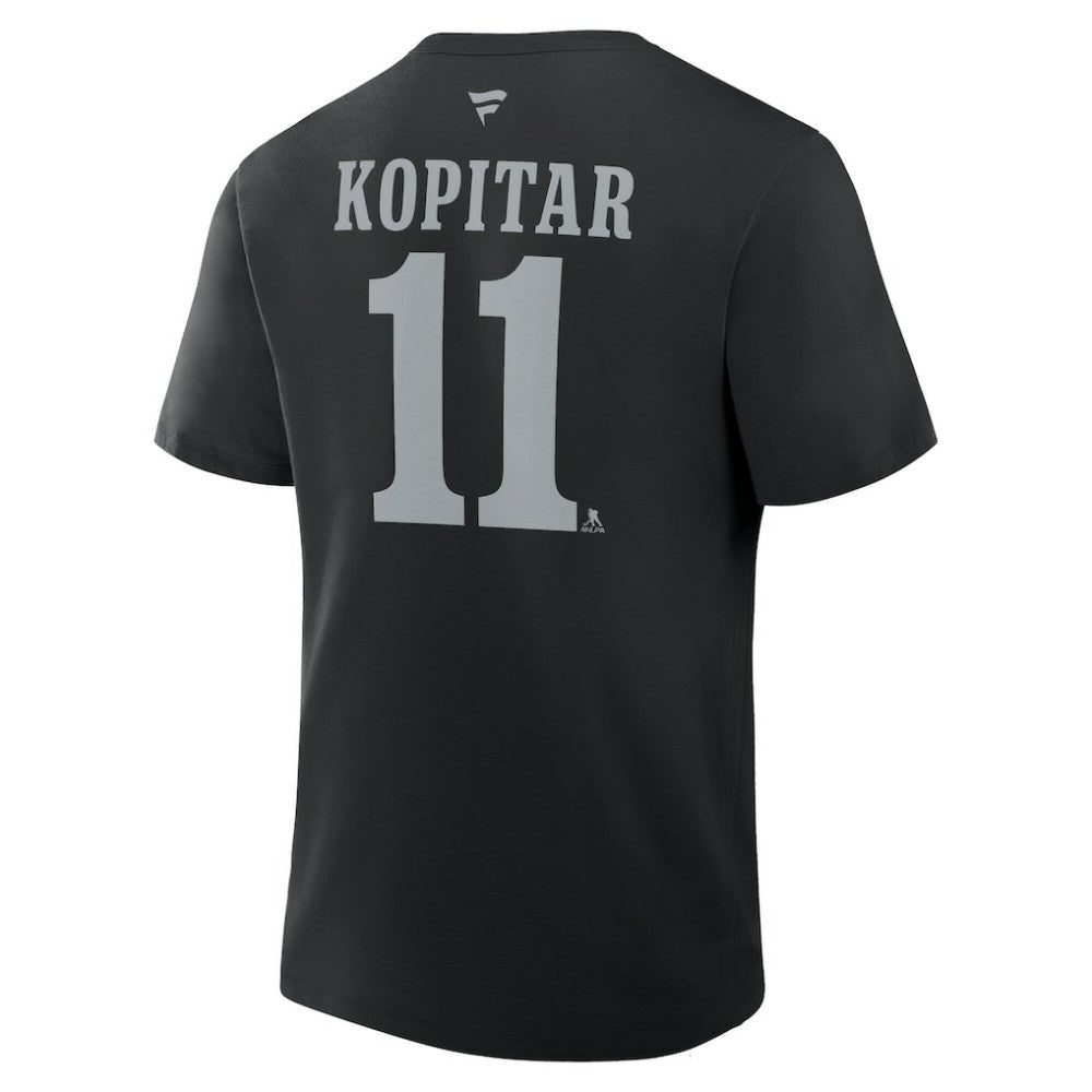 Anze Kopitar Los Angeles Kings Fanatics Authentic Stack Name & Number T-Shirt - Black | Fanatics near me