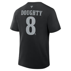 Drew Doughty Los Angeles Kings Fanatics Authentic Stack Name & Number T-Shirt - Black | Fanatics sale