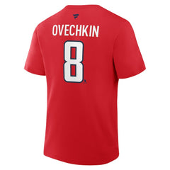 Alexander Ovechkin Washington Capitals Fanatics Authentic Stack Name & Number T-Shirt - Red | Fanatics sale