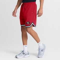 San Francisco 49ers Fearless Drive Shorts - Scarlet - Fanatics