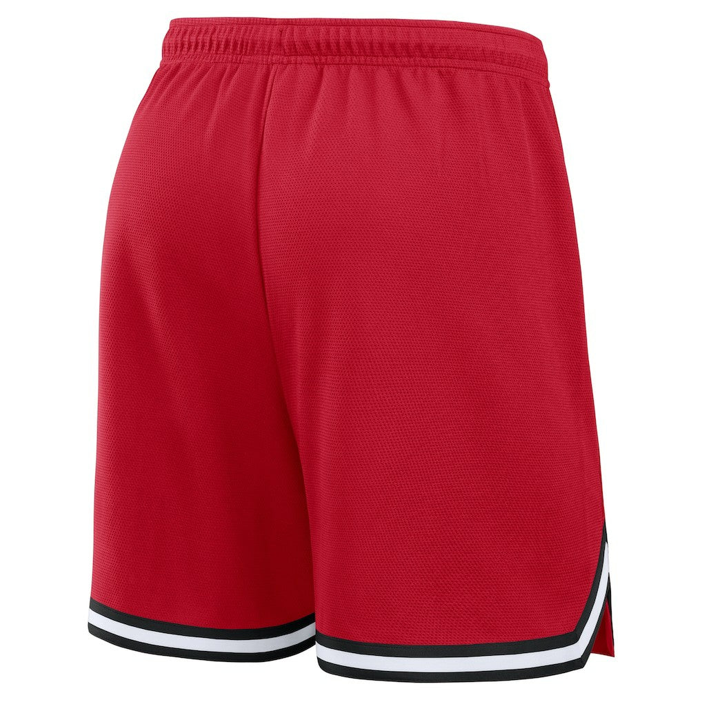 San Francisco 49ers Fearless Drive Shorts - Scarlet - Fanatics