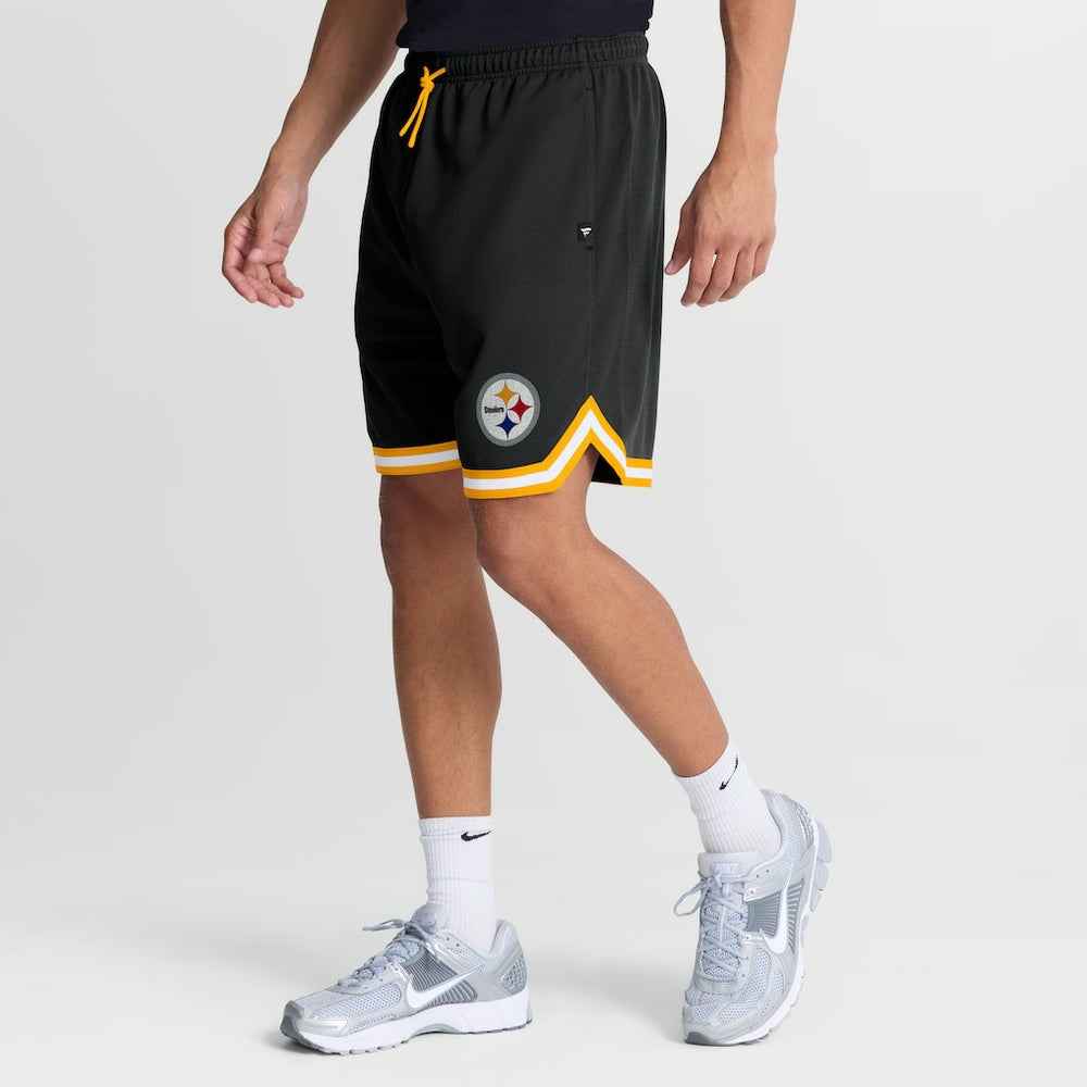 Pittsburgh Steelers Fearless Drive Shorts - Black - Fanatics