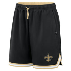New Orleans Saints Fearless Drive Shorts - Black - Fanatics