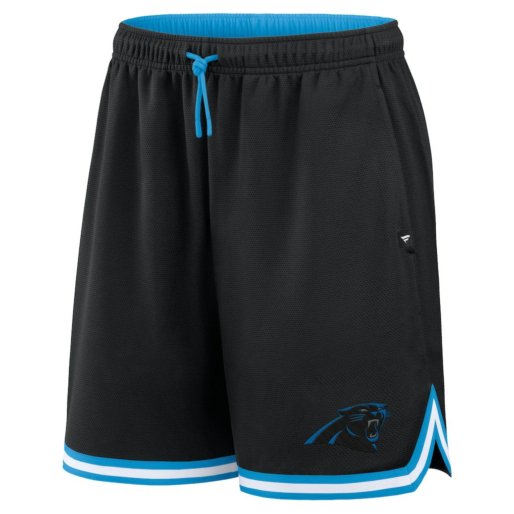 Carolina Panthers Fearless Drive Shorts - Black - Fanatics
