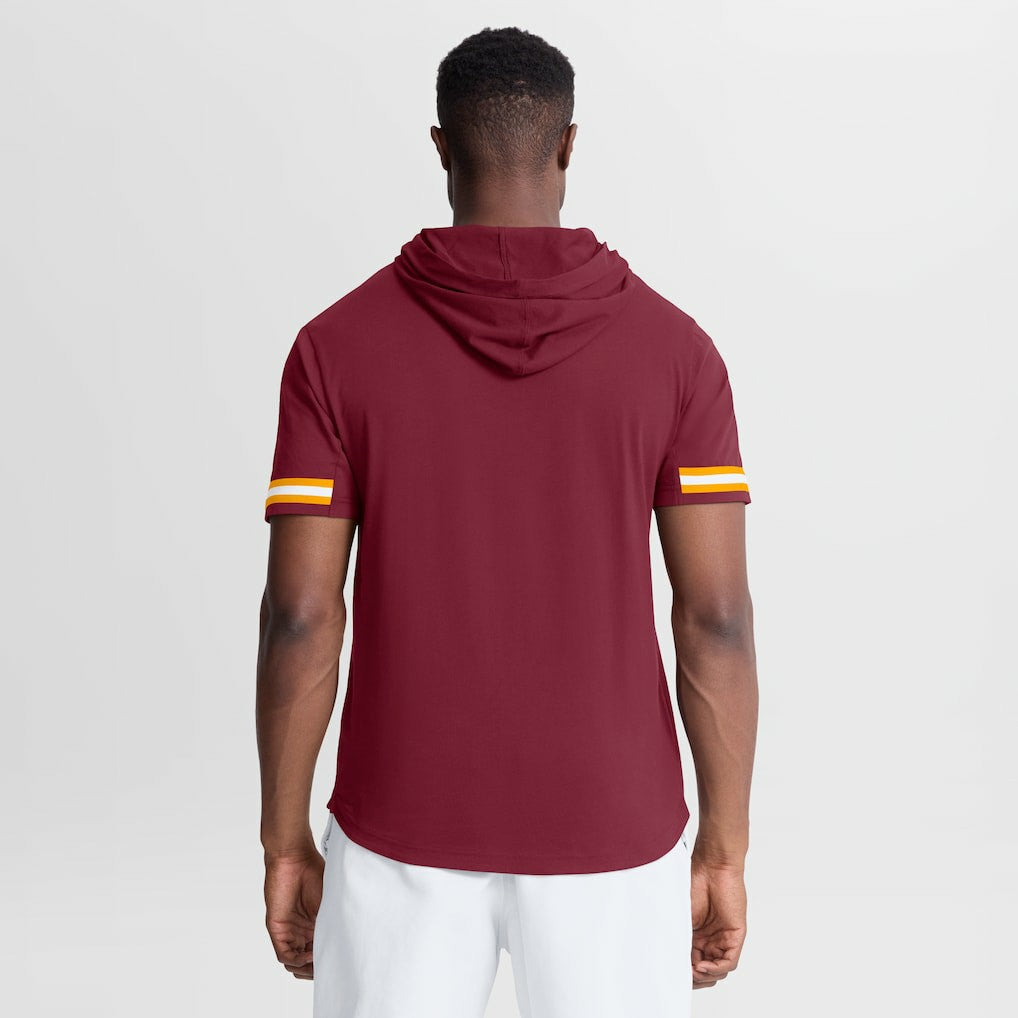 Washington Commanders Optimal Play Short Sleeve Hooded T-Shirt - Burgundy - Fanatics