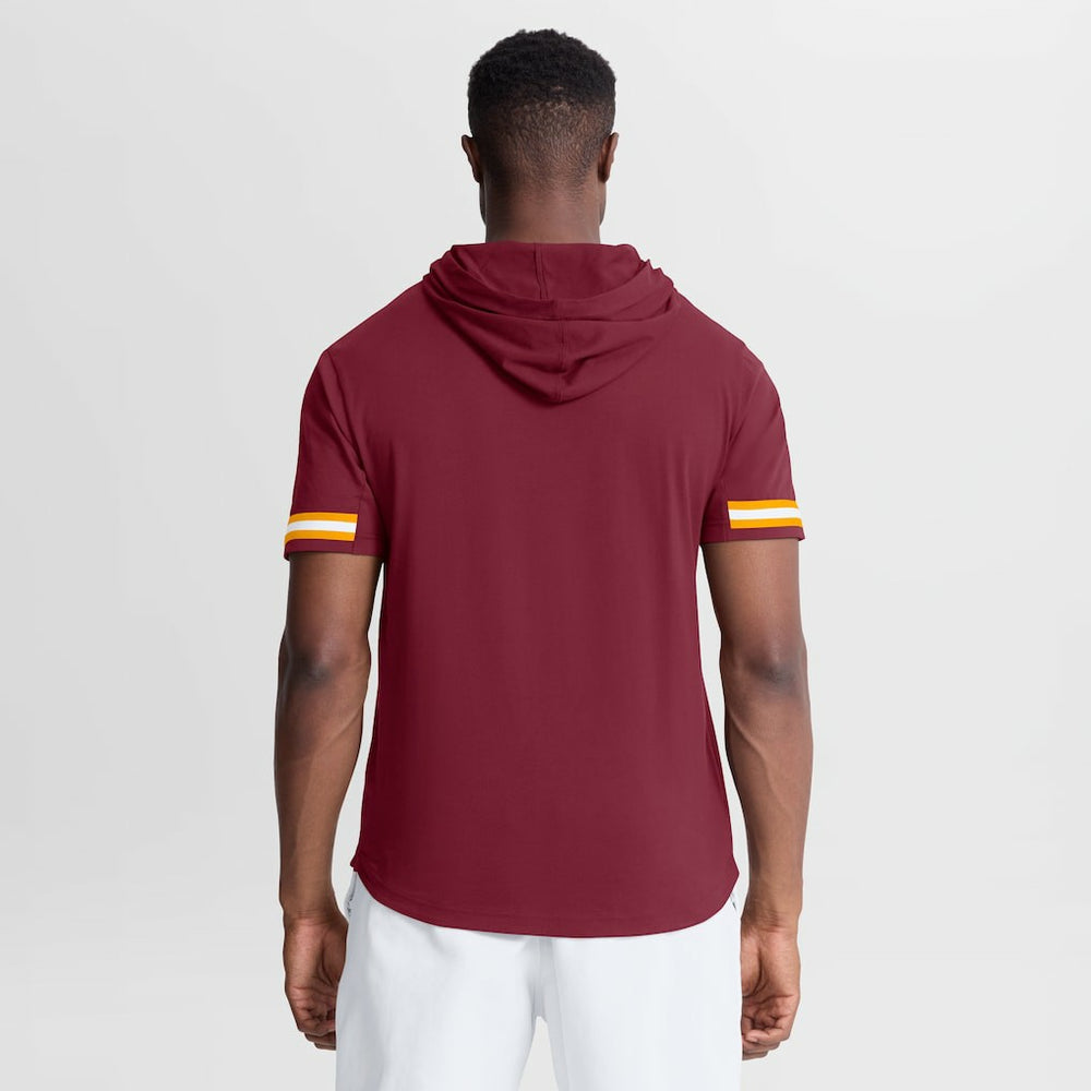 Washington Commanders Optimal Play Short Sleeve Hooded T-Shirt - Burgundy - Fanatics