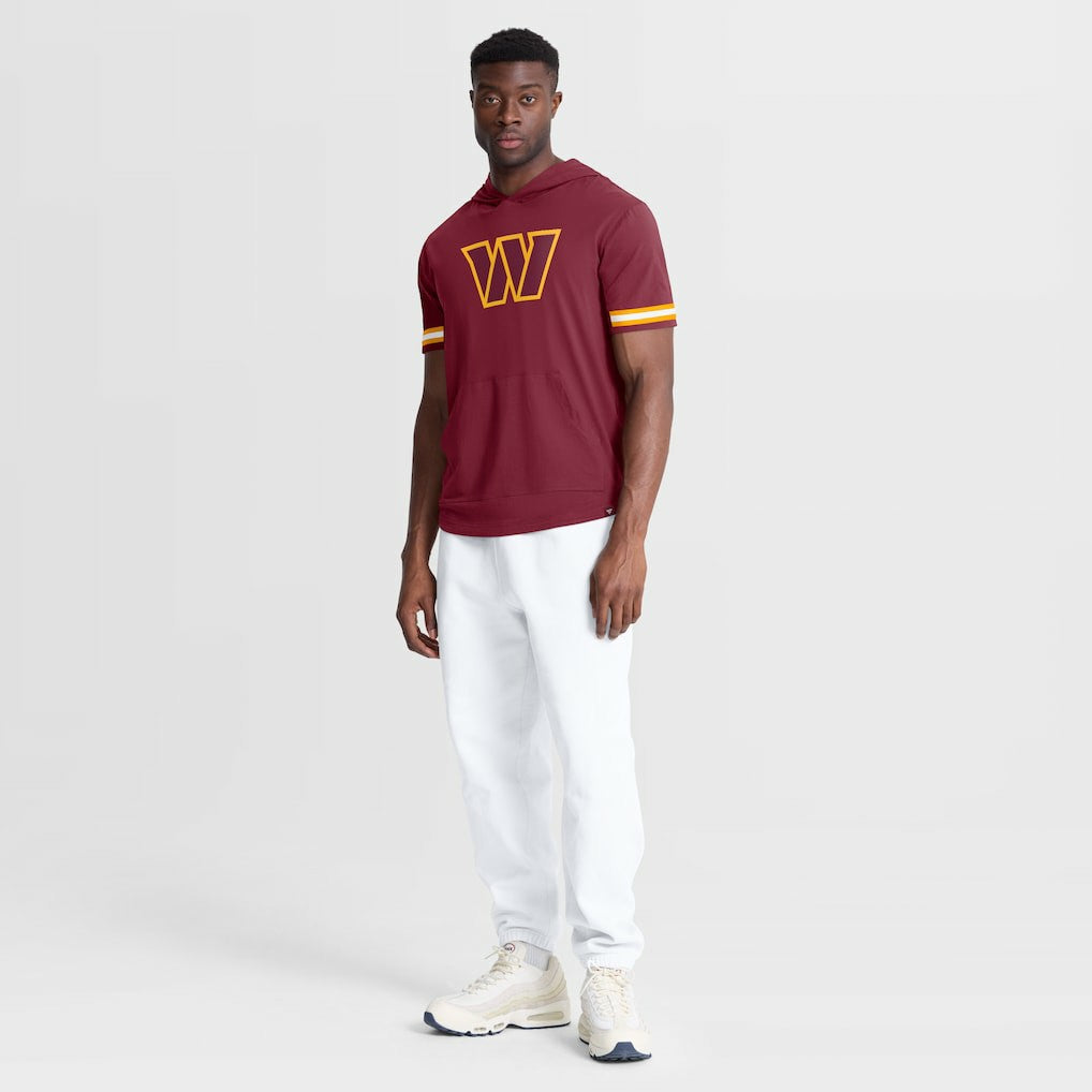 Washington Commanders Optimal Play Short Sleeve Hooded T-Shirt - Burgundy - Fanatics