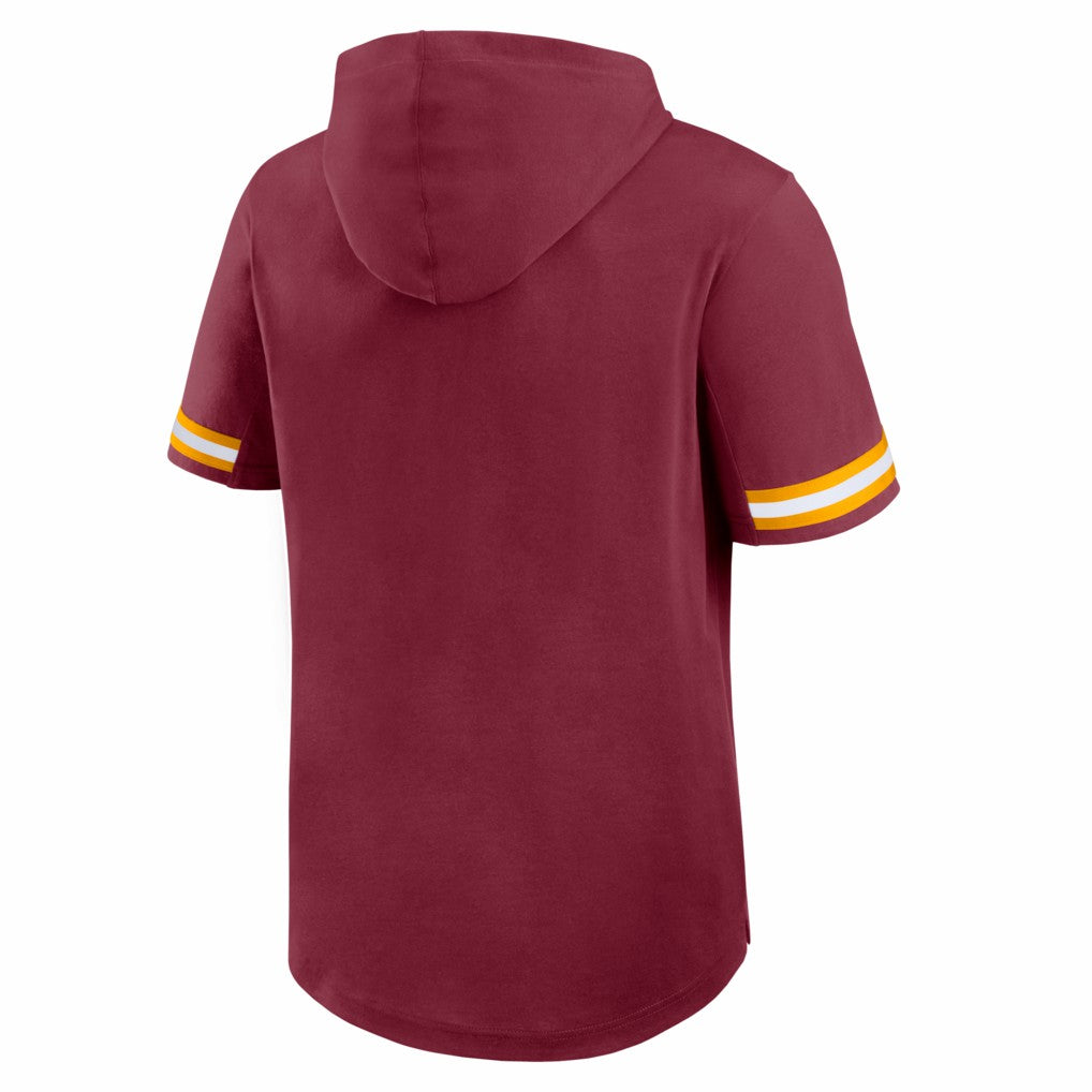 Washington Commanders Optimal Play Short Sleeve Hooded T-Shirt - Burgundy - Fanatics
