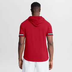 San Francisco 49ers Optimal Play Short Sleeve Hooded T-Shirt - Scarlet - Fanatics