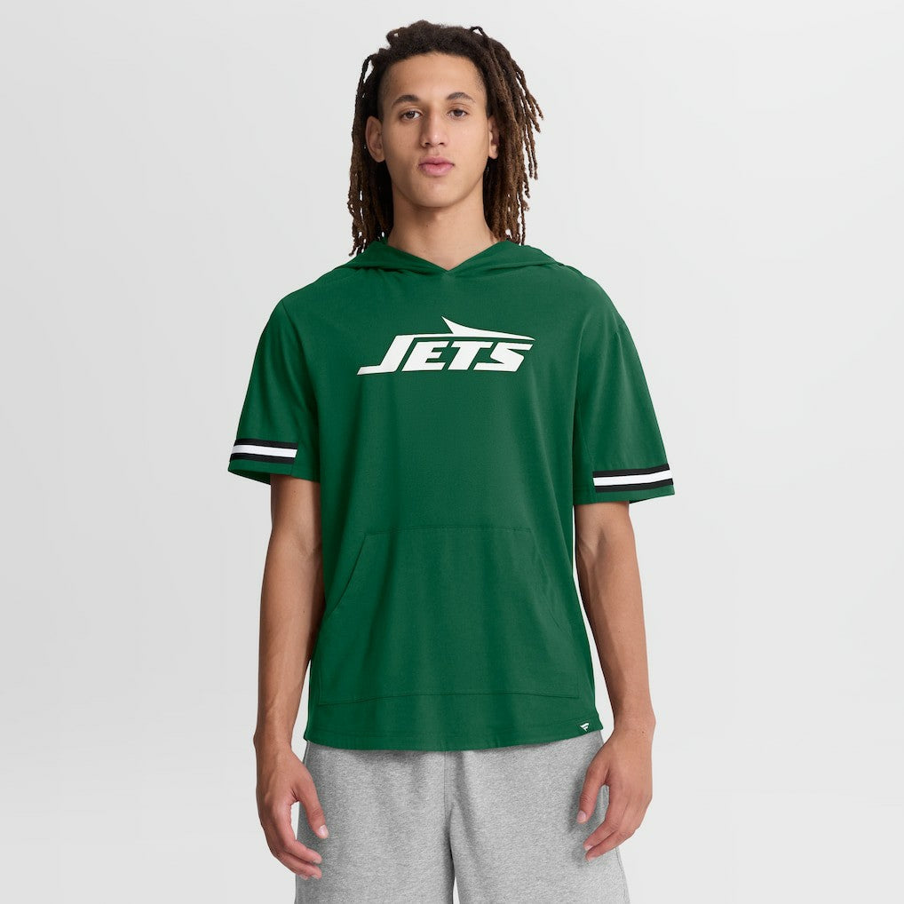 New York Jets Optimal Play Short Sleeve Hooded T-Shirt - Green - Fanatics