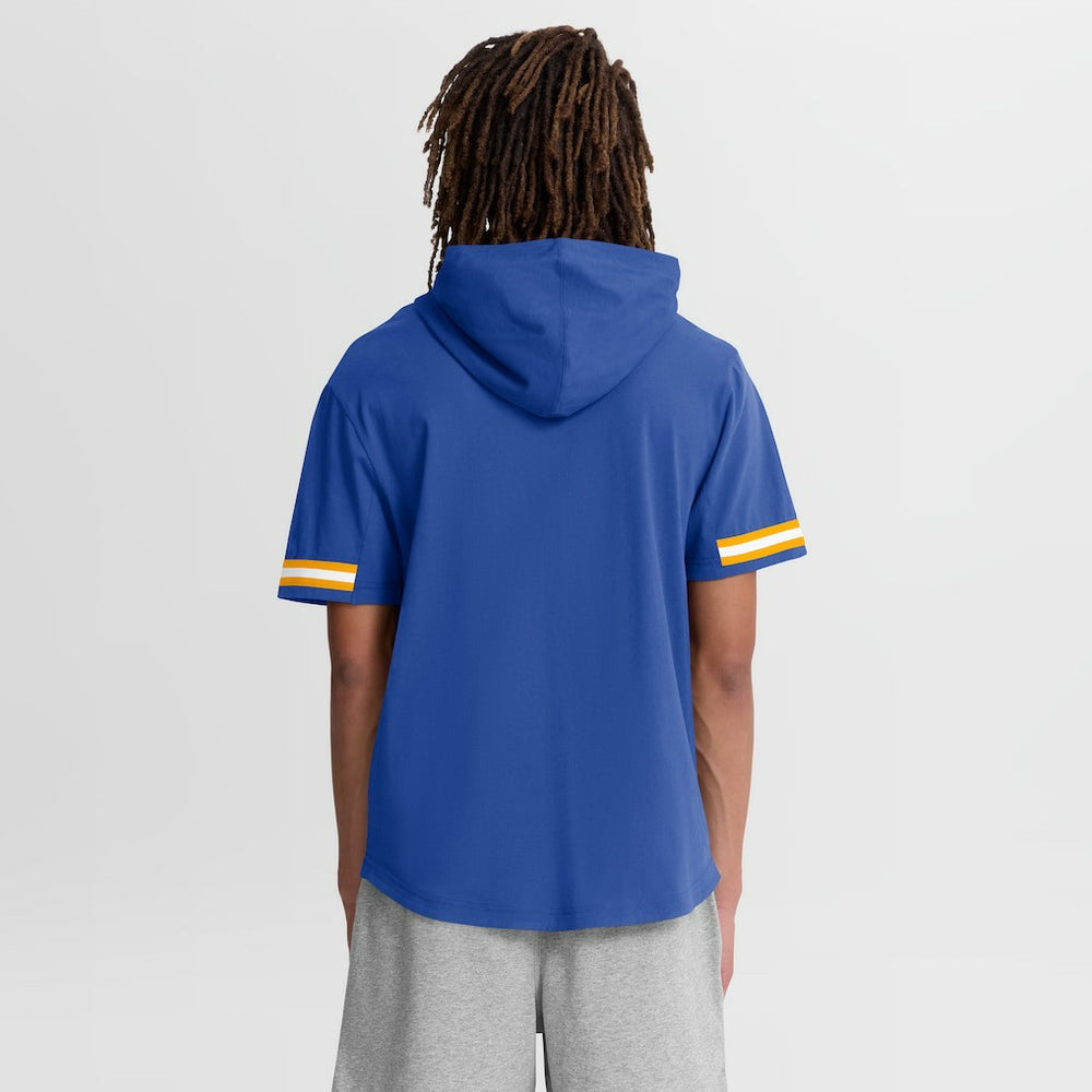 Los Angeles Rams Optimal Play Short Sleeve Hooded T-Shirt - Royal - Fanatics