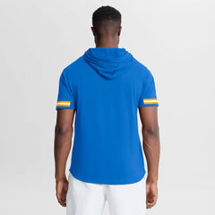 Los Angeles Chargers Optimal Play Short Sleeve Hooded T-Shirt - Powder Blue - Fanatics