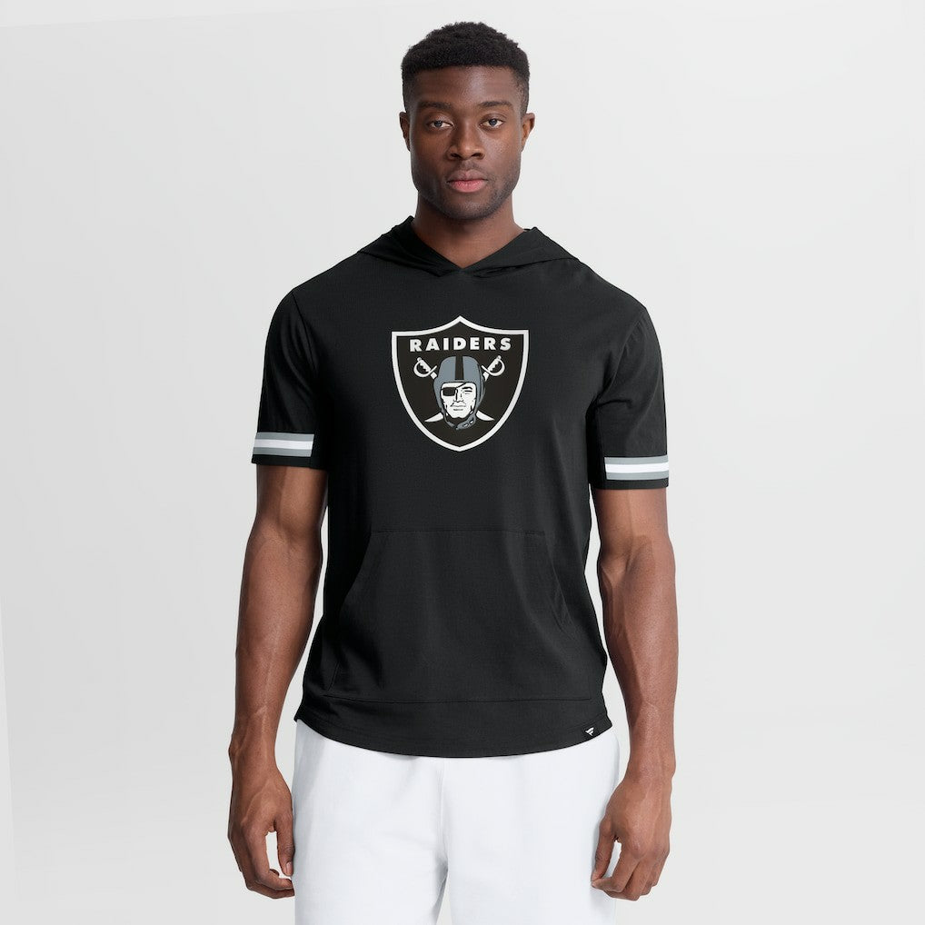 Las Vegas Raiders Optimal Play Short Sleeve Hooded T-Shirt - Black - Fanatics