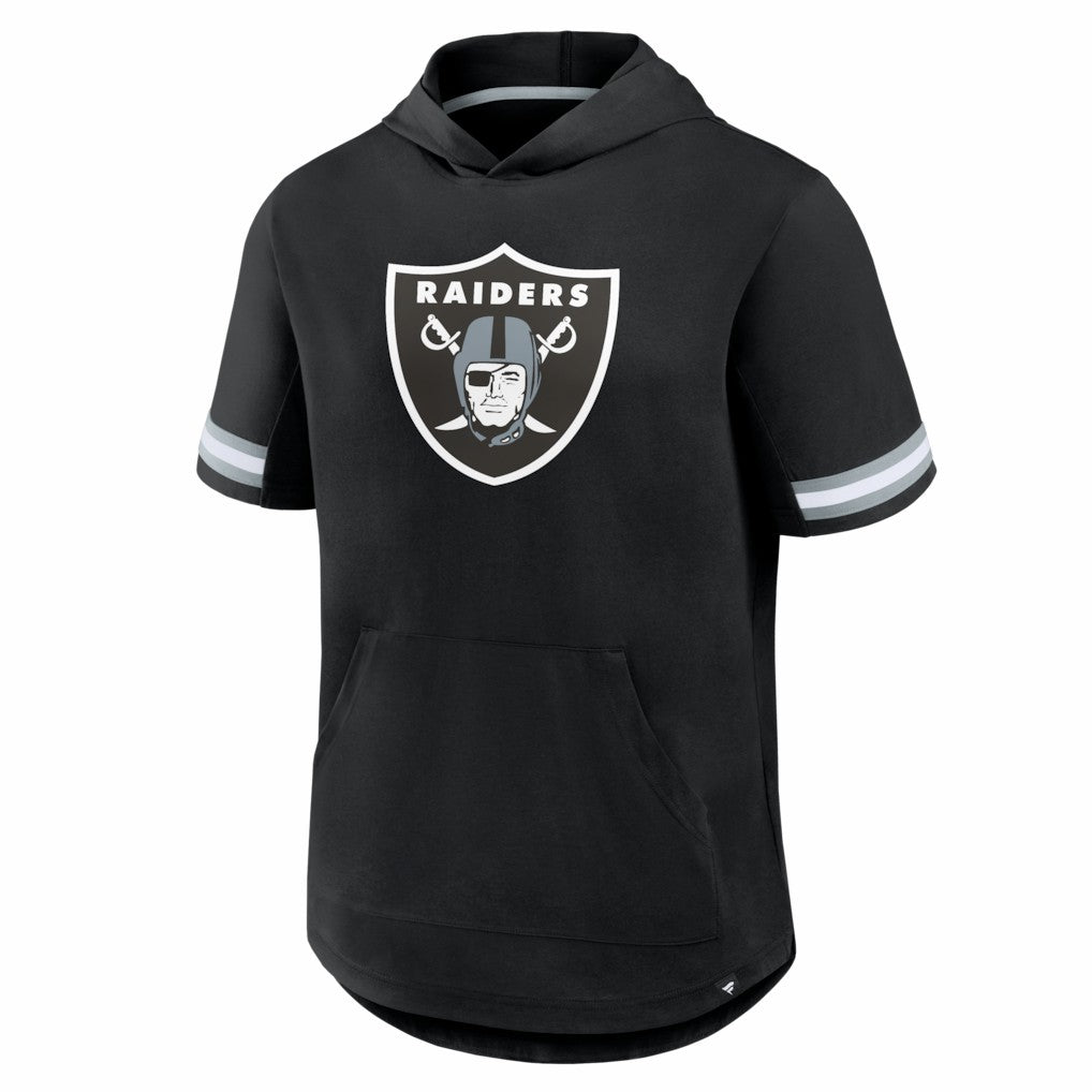 Las Vegas Raiders Optimal Play Short Sleeve Hooded T-Shirt - Black - Fanatics