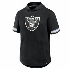Las Vegas Raiders Optimal Play Short Sleeve Hooded T-Shirt - Black - Fanatics