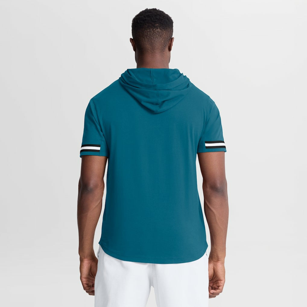 Jacksonville Jaguars Optimal Play Short Sleeve Hooded T-Shirt - Teal - Fanatics