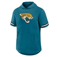 Jacksonville Jaguars Optimal Play Short Sleeve Hooded T-Shirt - Teal - Fanatics