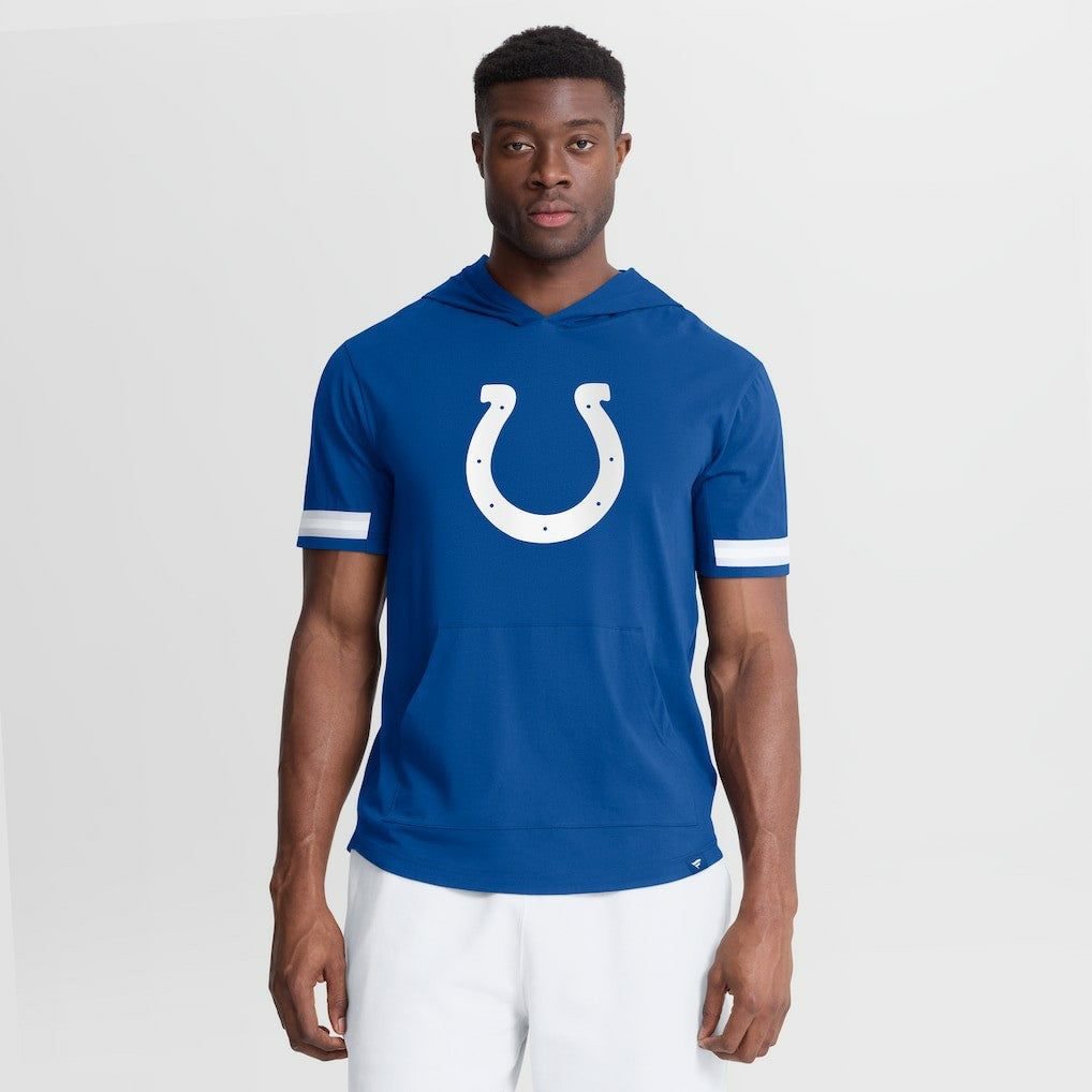 Indianapolis Colts Optimal Play Short Sleeve Hooded T-Shirt - Royal - Fanatics