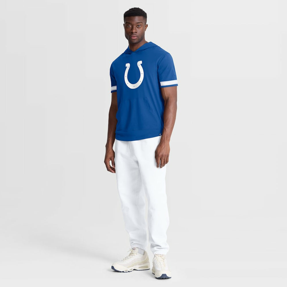 Indianapolis Colts Optimal Play Short Sleeve Hooded T-Shirt - Royal - Fanatics
