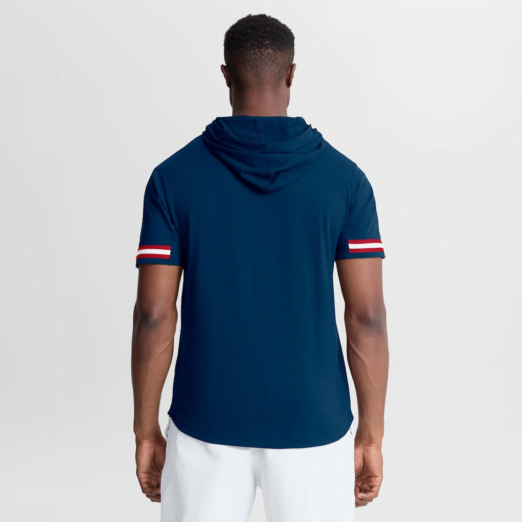 Houston Texans Optimal Play Short Sleeve Hooded T-Shirt - Navy - Fanatics