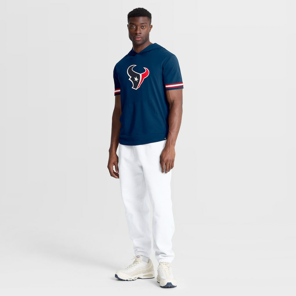 Houston Texans Optimal Play Short Sleeve Hooded T-Shirt - Navy - Fanatics