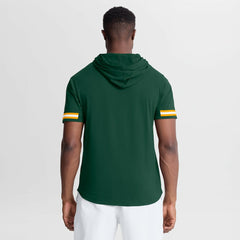 Green Bay Packers Optimal Play Short Sleeve Hooded T-Shirt - Green - Fanatics