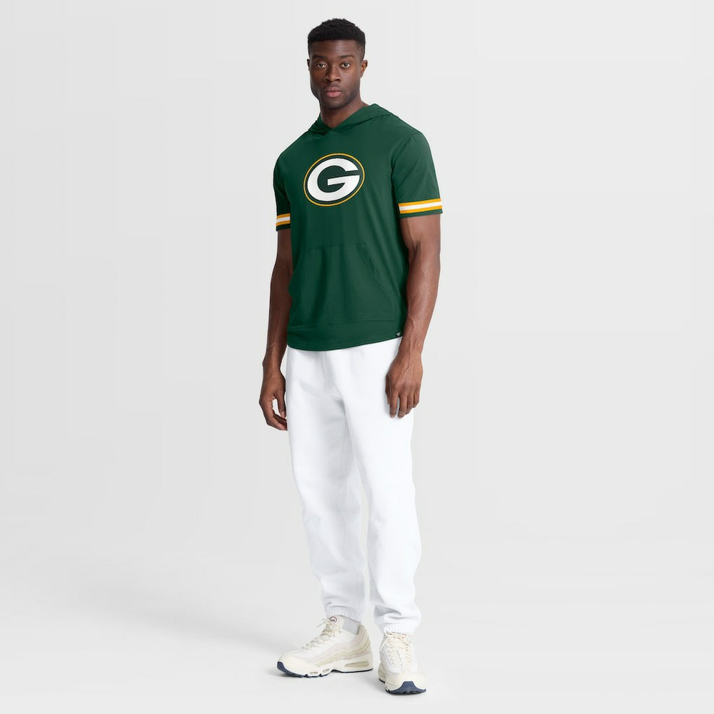 Green Bay Packers Optimal Play Short Sleeve Hooded T-Shirt - Green - Fanatics