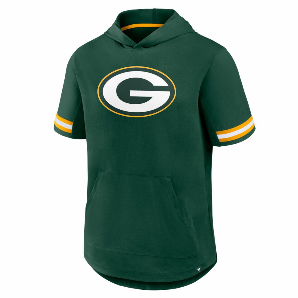 Green Bay Packers Optimal Play Short Sleeve Hooded T-Shirt - Green - Fanatics