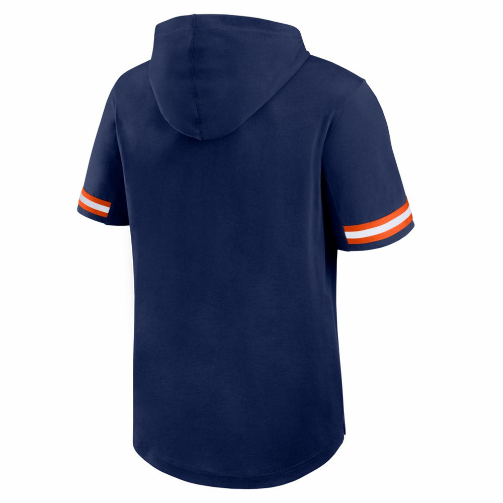 Denver Broncos Optimal Play Short Sleeve Hooded T-Shirt - Navy - Fanatics