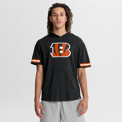 Cincinnati Bengals Optimal Play Short Sleeve Hooded T-Shirt - Black - Fanatics