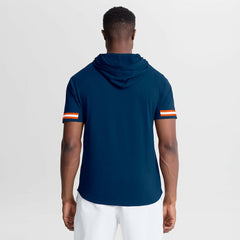 Chicago Bears Optimal Play Short Sleeve Hooded T-Shirt - Navy - Fanatics